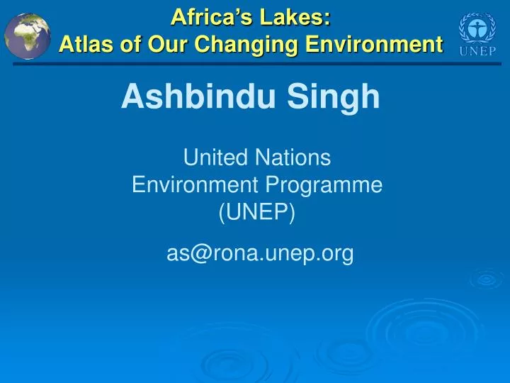 africa s lakes atlas of our changing environment