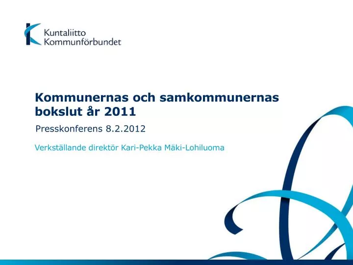 kommunernas och samkommunernas bokslut r 2011