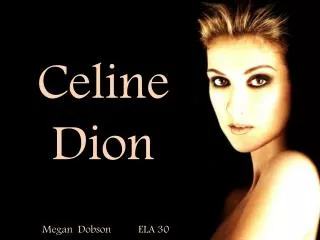 celine dion