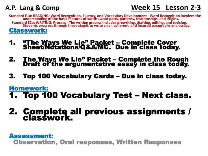 a p lang comp week 15 lesson 2 3