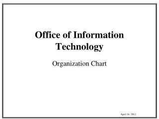 Office of Information Technology