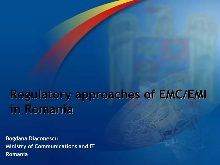 regulatory approaches of emc emi in romania