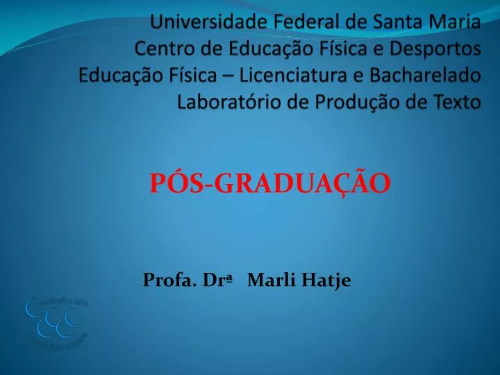 p s gradua o