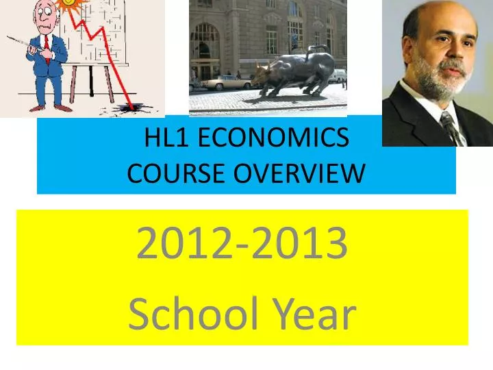 hl1 economics course overview