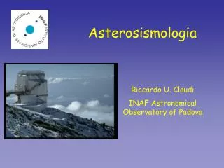 Asterosismologia