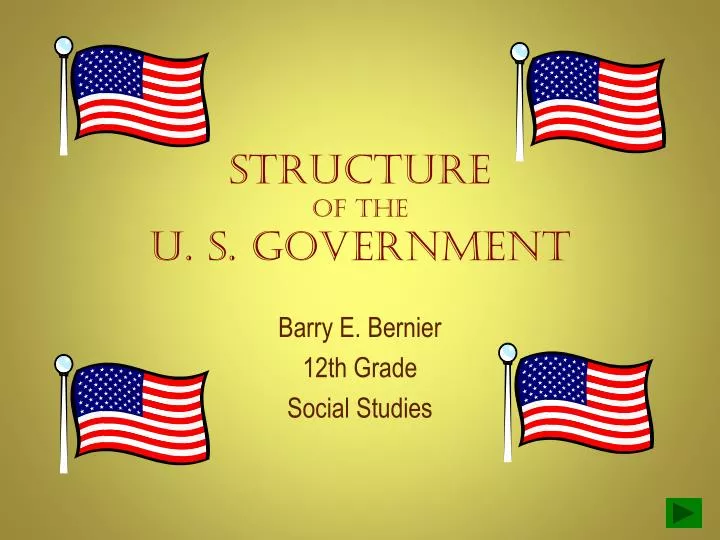structure of the u s government