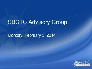 SBCTC Advisory Group