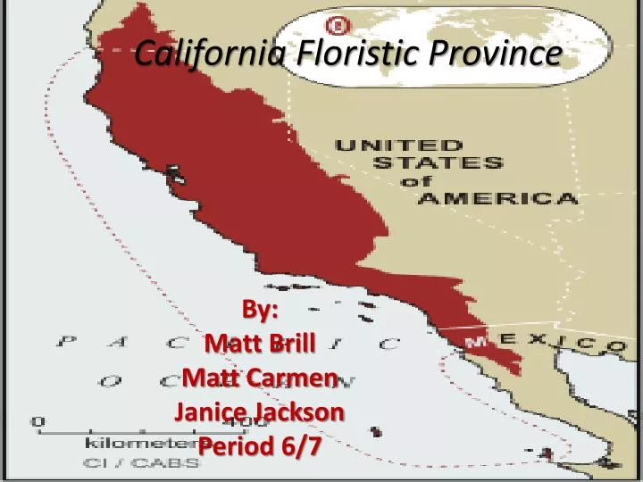 california floristic province