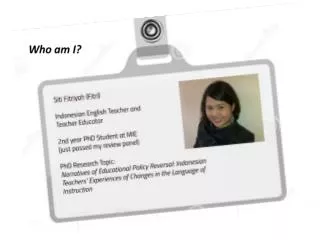 The Introduction of Indonesian Interdisciplinary Curriculum