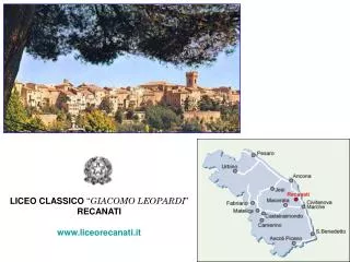 LICEO CLASSICO “ GIACOMO LEOPARDI ” RECANATI liceorecanati.it