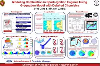 Modeling Combustion in Spark-Ignition Engines Using G-equation Model with Detailed Chemistry
