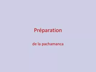 pr paration