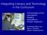 Integrating Literacy and Technology in the Curriculum
