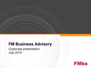 FM Business Advisory