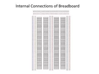 internal connections of breadboard