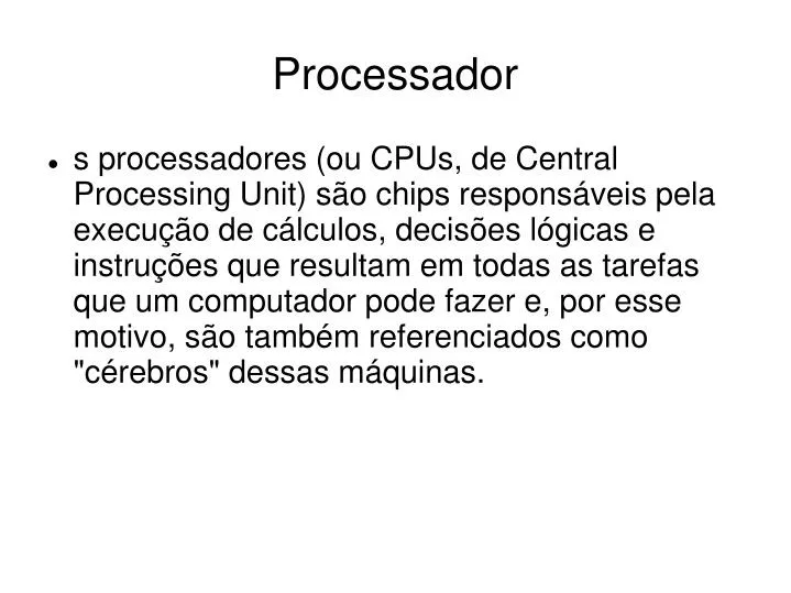 processador