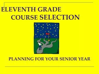 ELEVENTH GRADE 	COURSE SELECTION