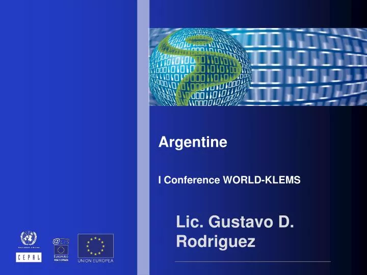 argentin e i conferenc e world klems