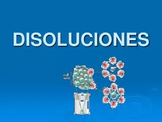 disoluciones