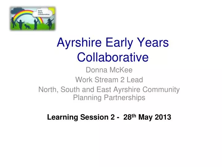 ayrshire early years collaborative