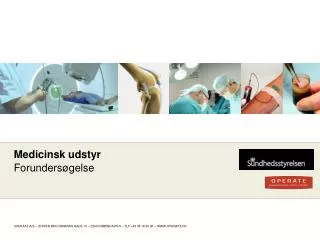 medicinsk udstyr