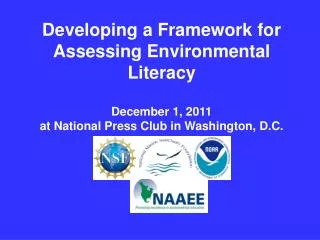 Developing a Framework for Assessing Environmental Literacy