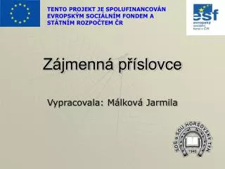 z jmenn p slovce