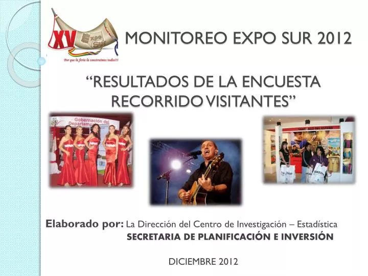 monitoreo expo sur 2012
