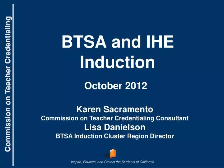 btsa and ihe induction