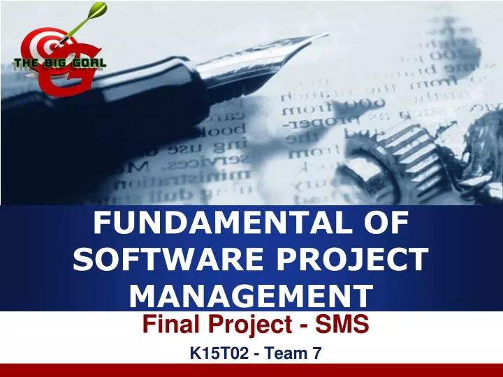 fundamental of software project management