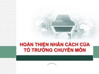 ho n thi n nh n c ch c a t tr ng chuy n m n