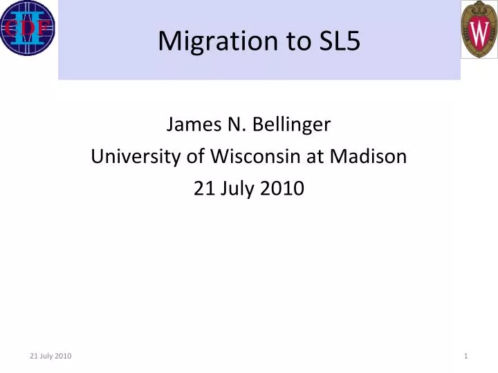 migration to sl5