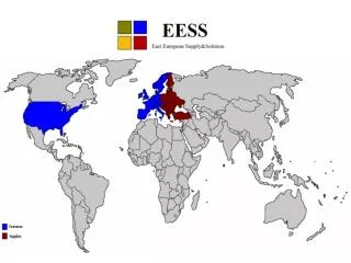Who is EESS? The East European Specialist and Service Provider The Supply Chain Consultant