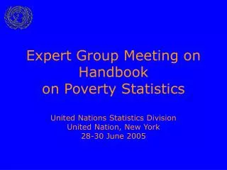 Prospects for meeting broad data requirements and quality issues in poverty assessments