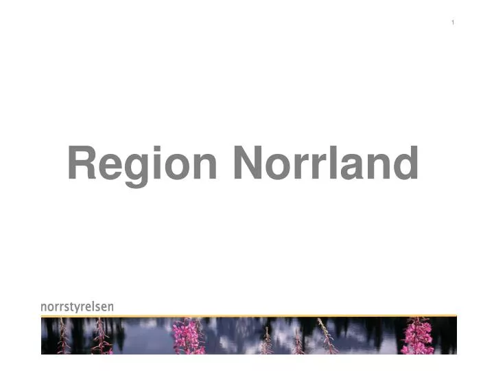 region norrland