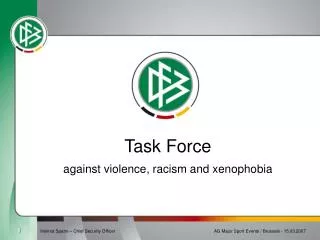 against violence, racism and xenophobia