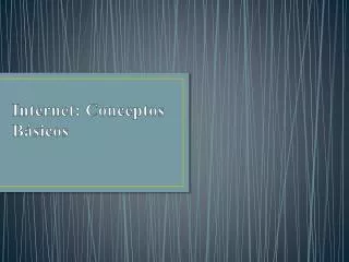 internet conceptos b sicos
