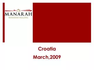 Croatia March,2009
