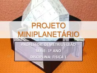 projeto miniplanet rio