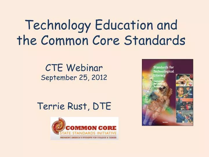technology education and the common core standards