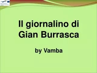 Il giornalino di Gian Burrasca by Vamba