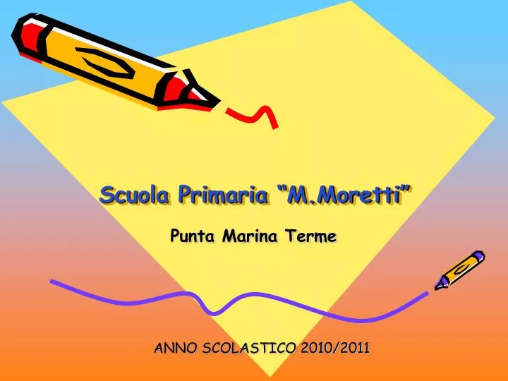 scuola primaria m moretti