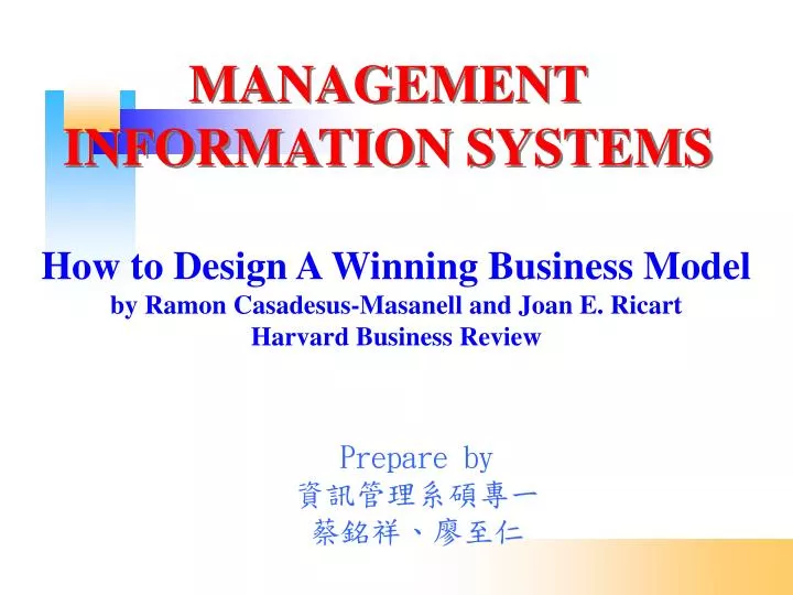 management information systems