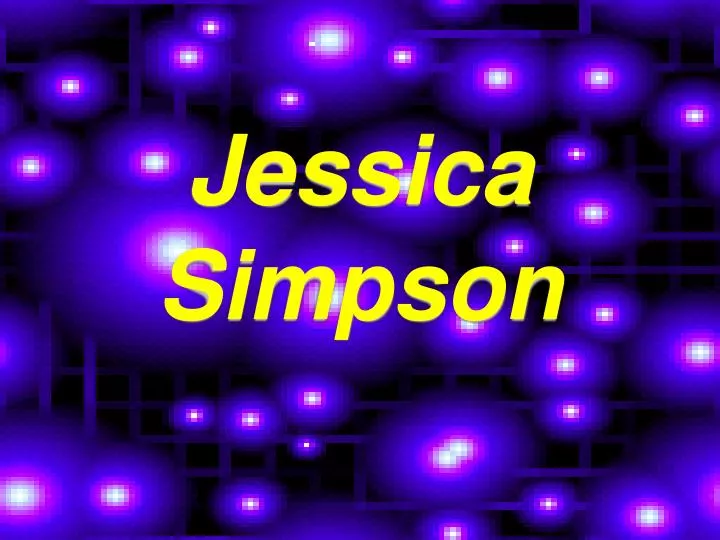 jessica simpson