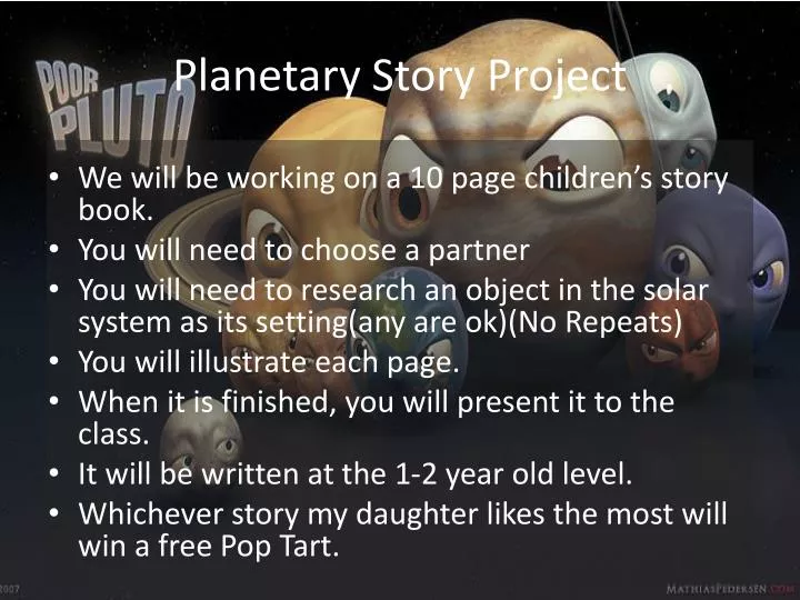 planetary story project