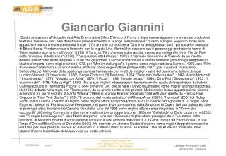 giancarlo giannini