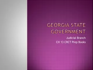 Georgia State Government