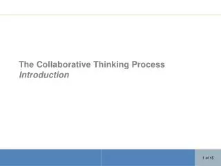 The Collaborative Thinking Process Introduction