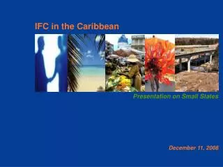 IFC in the Caribbean
