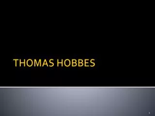 thomas hobbes
